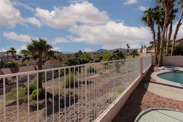 426 Lost Trail Dr, Henderson, NV 89014 - view of yard featuring a mountain view