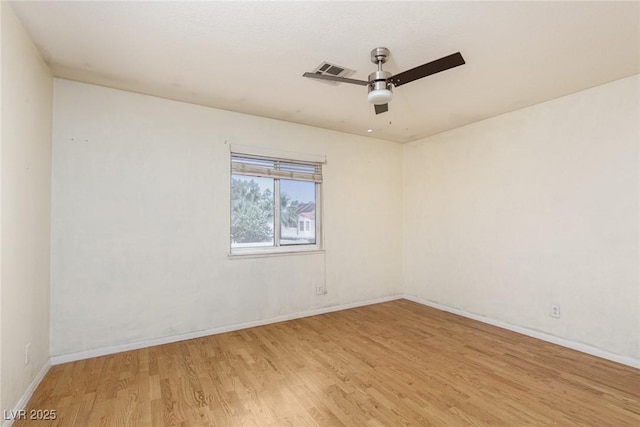 426 Lost Trail Dr, Henderson, NV 89014 - empty room with light wood finished floors and a ceiling fan