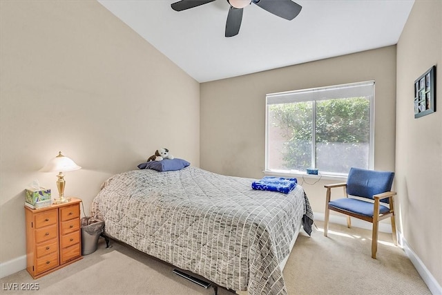 9517 Mountainair Ave, Las Vegas, NV 89134 - bedroom with carpet flooring and a ceiling fan