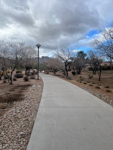 9517 Mountainair Ave, Las Vegas, NV 89134 - view of property's community featuring a mountain view