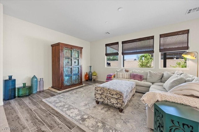605 Cadence Vista Dr, Henderson, NV 89011 - living room featuring wood tiled floors