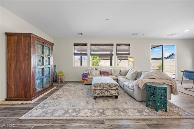 605 Cadence Vista Dr, Henderson, NV 89011 - living area with wood finished floors