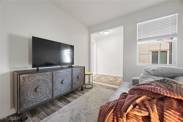 605 Cadence Vista Dr, Henderson, NV 89011 - living room with wood finished floors