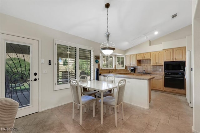 2216 Sapphire Valley St, Las Vegas, NV 89128 - dining room with lofted ceiling