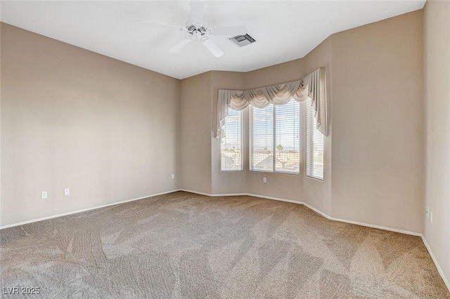 1904 Hot Oak Ridge St, Las Vegas, NV 89134 - carpeted empty room featuring ceiling fan and baseboards