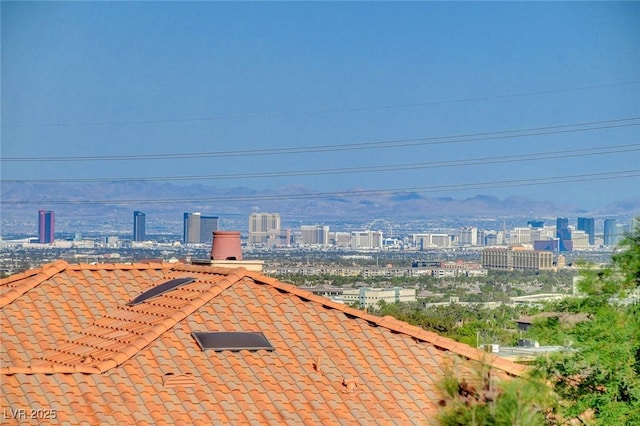 1904 Hot Oak Ridge St, Las Vegas, NV 89134 - view of city with a mountain backdrop