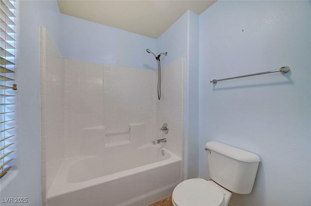 4841 Raw Umber Ct, Las Vegas, NV 89131 - bathroom with toilet and washtub / shower combination
