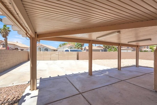 1613 Glenrosa Dr, North Las Vegas, NV 89031 - fenced backyard featuring a patio area and a residential view