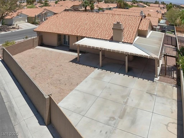 1613 Glenrosa Dr, North Las Vegas, NV 89031 - view of patio with a residential view