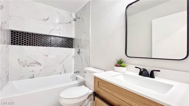 744 Hubbard St, Las Vegas, NV 89110 - bathroom with vanity and washtub / shower combination