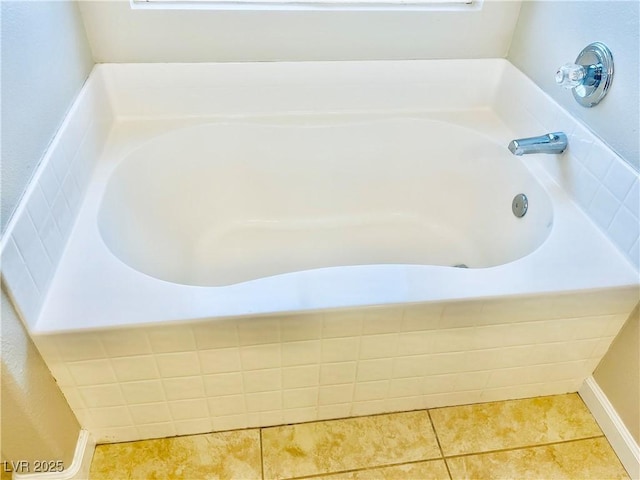 6043 Cape Clairmont Ct, North Las Vegas, NV 89031 - full bathroom with tile patterned floors and a bath