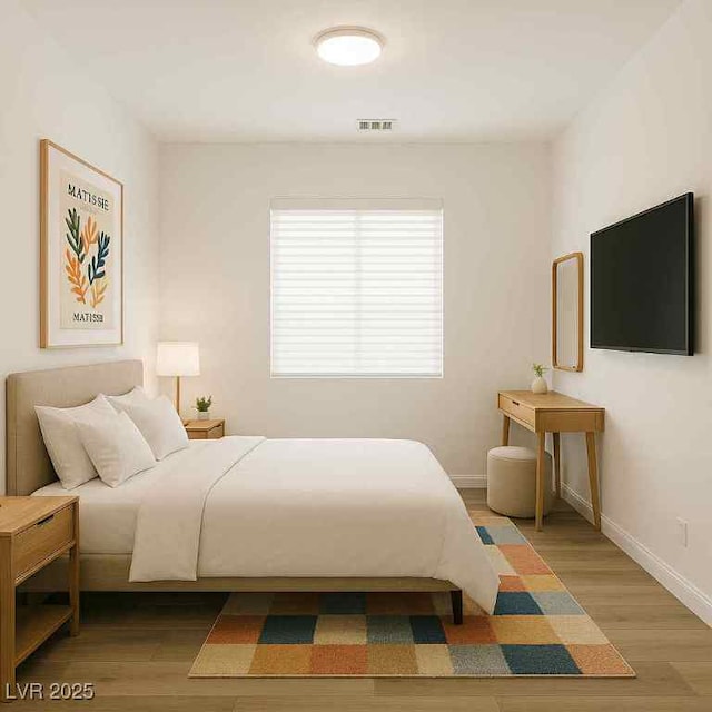 8550 Lost Pony St, Las Vegas, NV 89148 - bedroom with wood finished floors and baseboards