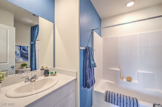7965 Aurora Sky St Unit 623, North Las Vegas, NV 89084 - full bath featuring vanity and shower / bath combination