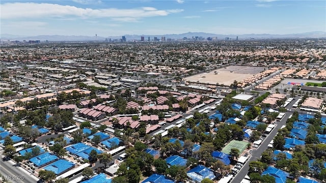2124 Willowbury Dr Unit D, Las Vegas, NV 89108 - view of urban area featuring a mountain backdrop