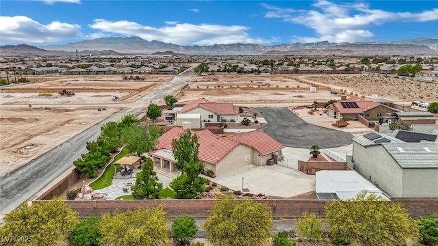 9180 Mohawk St, Las Vegas, NV 89139 - aerial view of residential area featuring mountains