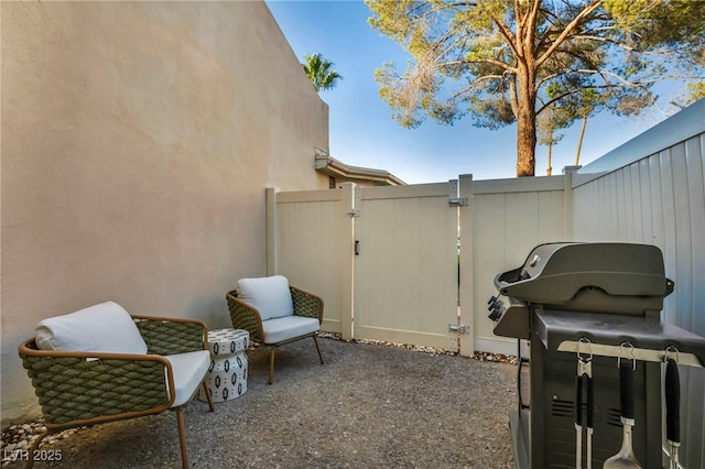882 Tam O Shanter, Las Vegas, NV 89109 - view of patio / terrace featuring a gate and grilling area