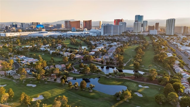 882 Tam O Shanter, Las Vegas, NV 89109 - skyline view featuring a nearby body of water and a golf club