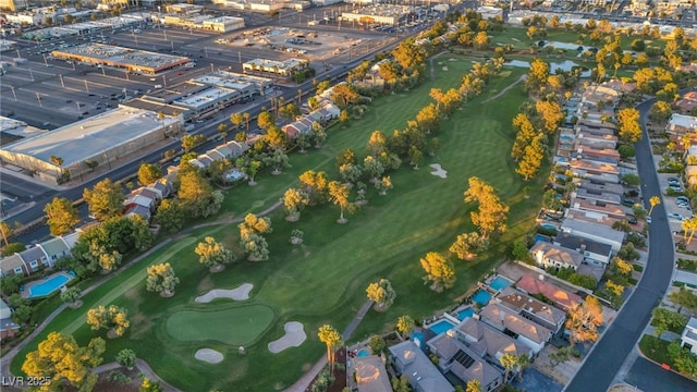 882 Tam O Shanter, Las Vegas, NV 89109 - aerial overview of property's location with a golf course