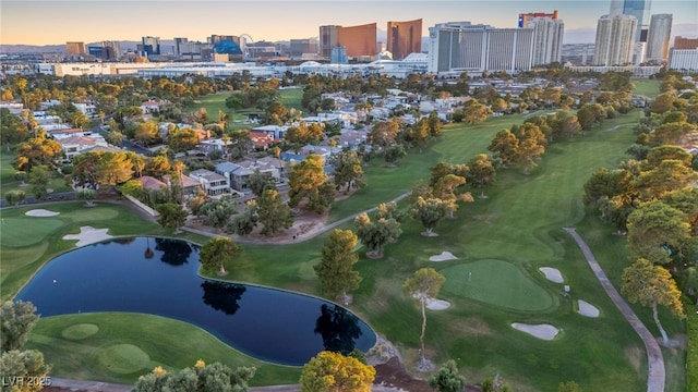 882 Tam O Shanter, Las Vegas, NV 89109 - view of property location with a large body of water and skyline