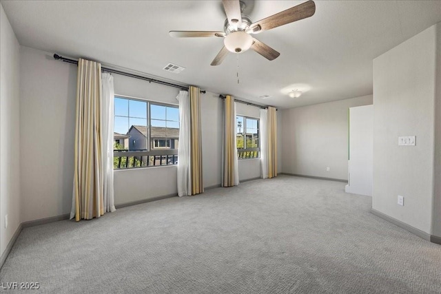 6618 Tangled Vines Ave, Las Vegas, NV 89139 - spare room with carpet flooring and a ceiling fan