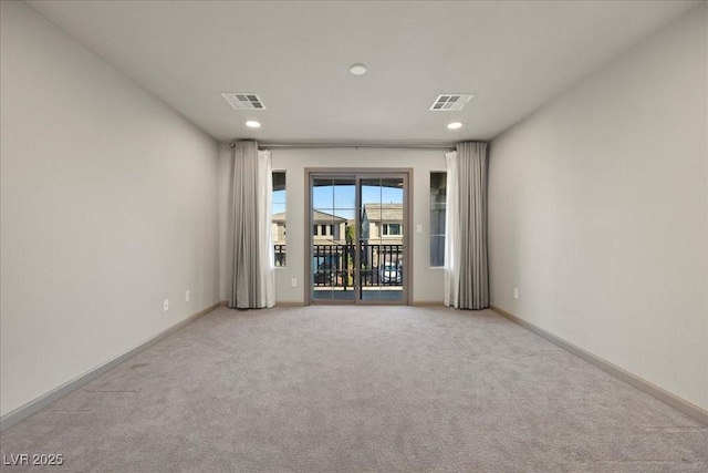 6618 Tangled Vines Ave, Las Vegas, NV 89139 - unfurnished room featuring carpet floors and recessed lighting