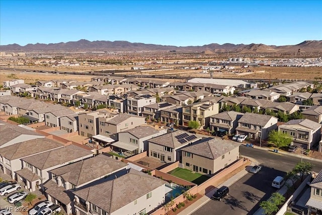 6618 Tangled Vines Ave, Las Vegas, NV 89139 - aerial perspective of suburban area with mountains