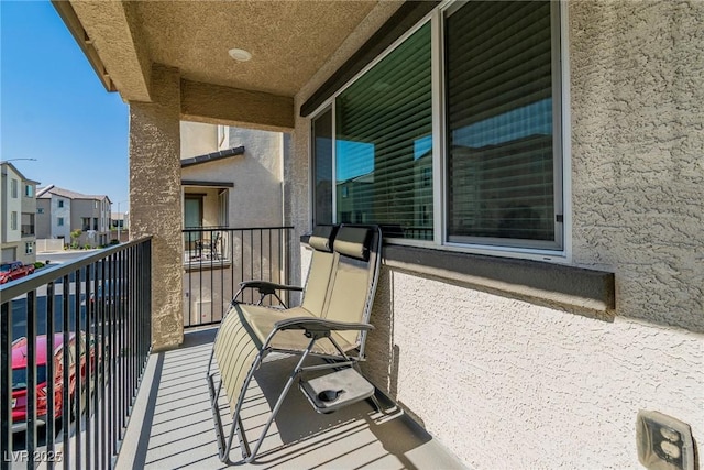 6953 Midnight Bronze St, North Las Vegas, NV 89086 - balcony featuring a residential view