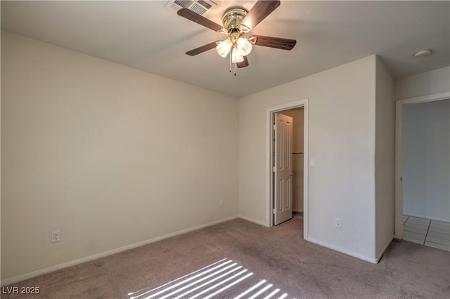 5425 Thomaston Ct, Las Vegas, NV 89122 - unfurnished bedroom featuring carpet floors, a spacious closet, and ceiling fan