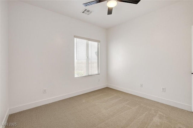2149 Kelsey Creek Ct, Henderson, NV 89044 - spare room featuring light colored carpet and a ceiling fan