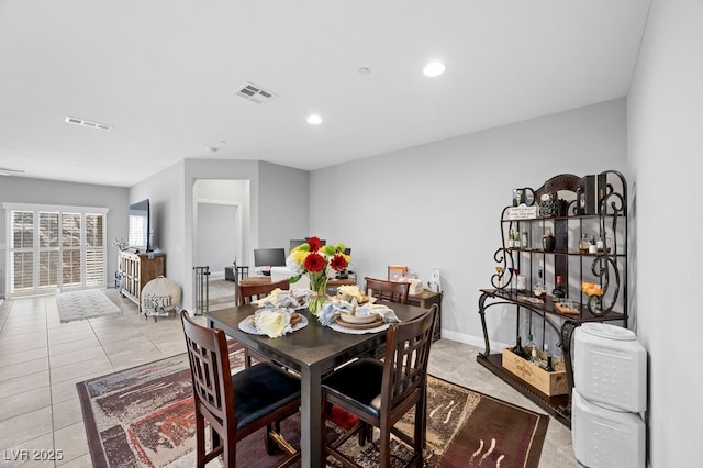 145 Langley Hill Ave, Henderson, NV 89002 - tiled dining space featuring recessed lighting and baseboards