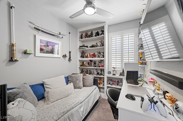 145 Langley Hill Ave, Henderson, NV 89002 - carpeted office with a ceiling fan