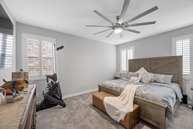 145 Langley Hill Ave, Henderson, NV 89002 - carpeted bedroom featuring baseboards and ceiling fan