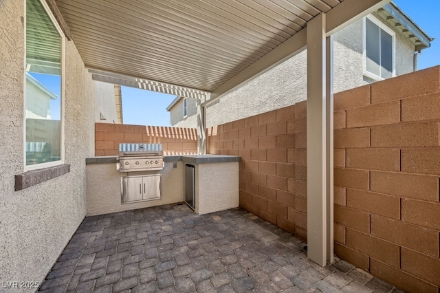 145 Langley Hill Ave, Henderson, NV 89002 - view of patio / terrace featuring exterior kitchen