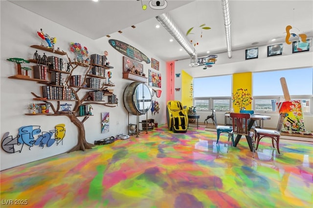 200 Hoover Ave Unit 1813, Las Vegas, NV 89101 - rec room featuring recessed lighting