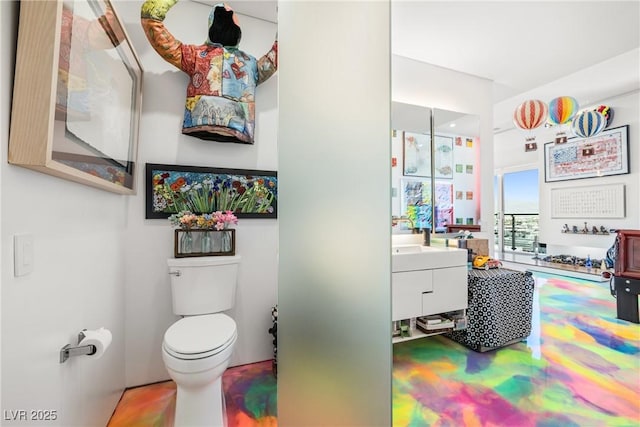200 Hoover Ave Unit 1813, Las Vegas, NV 89101 - bathroom with toilet and vanity