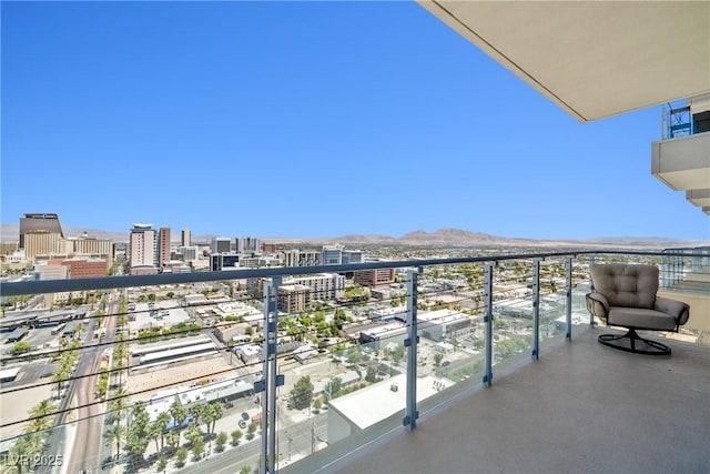 200 Hoover Ave Unit 1813, Las Vegas, NV 89101 - balcony featuring a city view