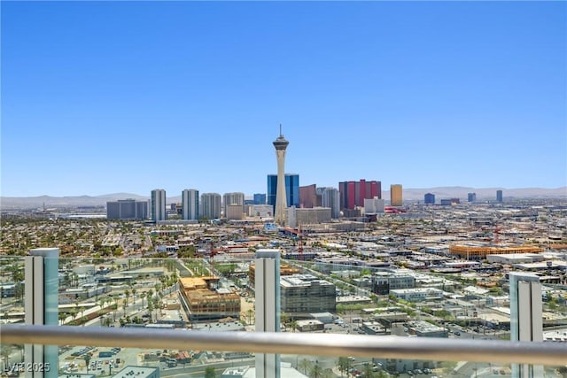 200 Hoover Ave Unit 1813, Las Vegas, NV 89101 - skyline view with mountains