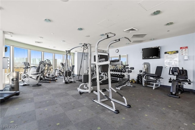 200 Hoover Ave Unit 1813, Las Vegas, NV 89101 - view of gym