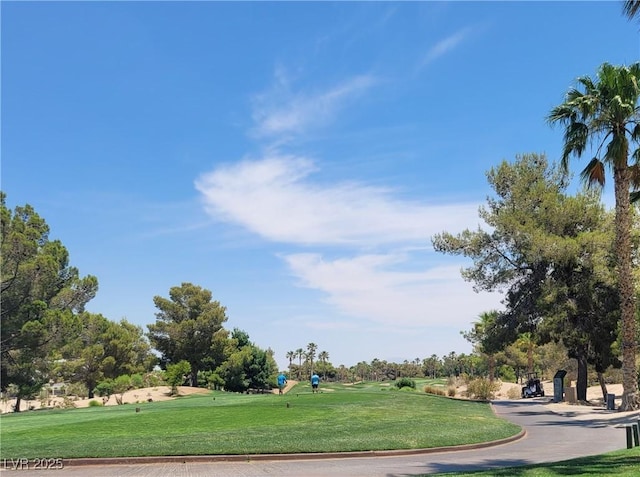 145 Forest Crossing Ct, Las Vegas, NV 89148 - view of community with a lawn