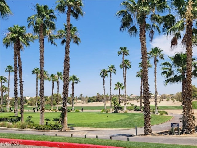 145 Forest Crossing Ct, Las Vegas, NV 89148 - surrounding community featuring an area to practice putting and golf course view