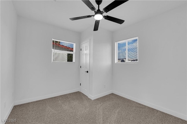 1108 Putnam Ave, North Las Vegas, NV 89030 - unfurnished room with light colored carpet and a ceiling fan