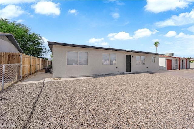 1108 Putnam Ave, North Las Vegas, NV 89030 - back of house with stucco siding and a patio