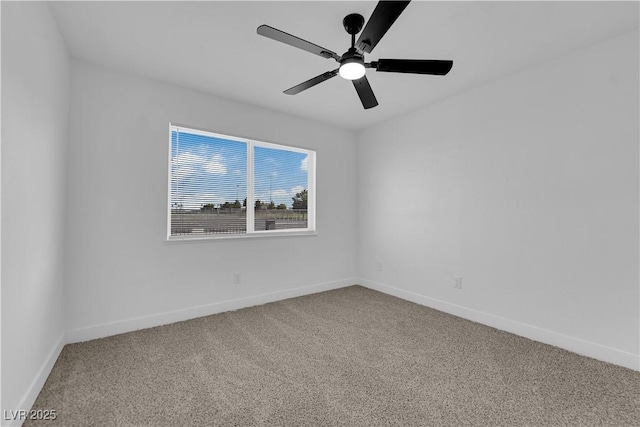 1108 Putnam Ave, North Las Vegas, NV 89030 - spare room with carpet floors and ceiling fan