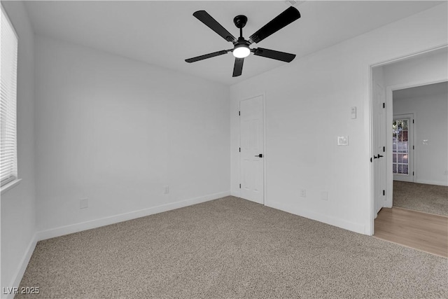 1108 Putnam Ave, North Las Vegas, NV 89030 - unfurnished bedroom with carpet and a ceiling fan