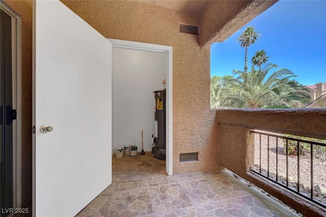 900 Heavenly Hills Ct Unit 114, Las Vegas, NV 89145 - balcony featuring gas water heater