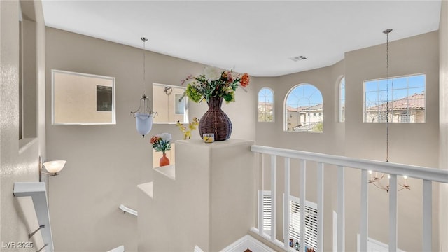 8139 Skytop Ledge Ave, Las Vegas, NV 89178 - hall with a chandelier