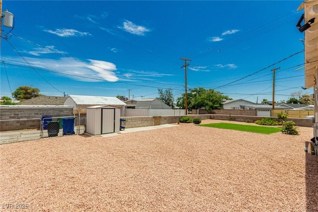 531 New Mexico St, Boulder City, NV 89005 - fenced backyard with a shed
