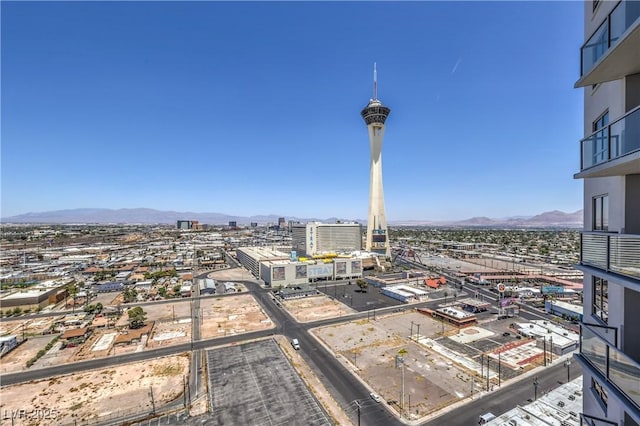 200 W Sahara Ave Unit 2210, Las Vegas, NV 89102 - city view featuring a mountain backdrop