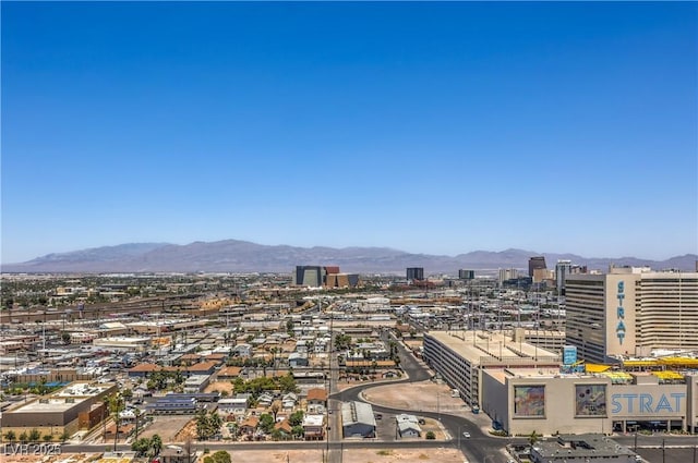 200 W Sahara Ave Unit 2210, Las Vegas, NV 89102 - city view featuring a mountain backdrop