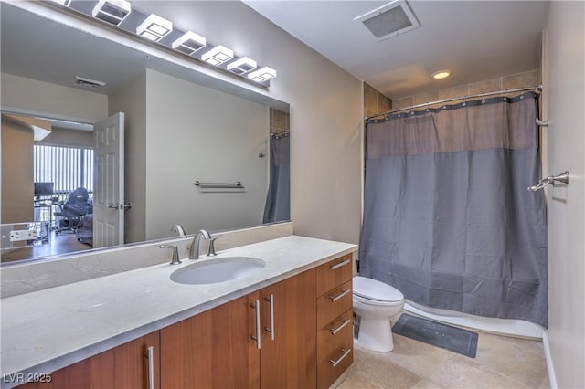 200 W Sahara Ave Unit 2210, Las Vegas, NV 89102 - full bathroom featuring vanity and a shower with curtain